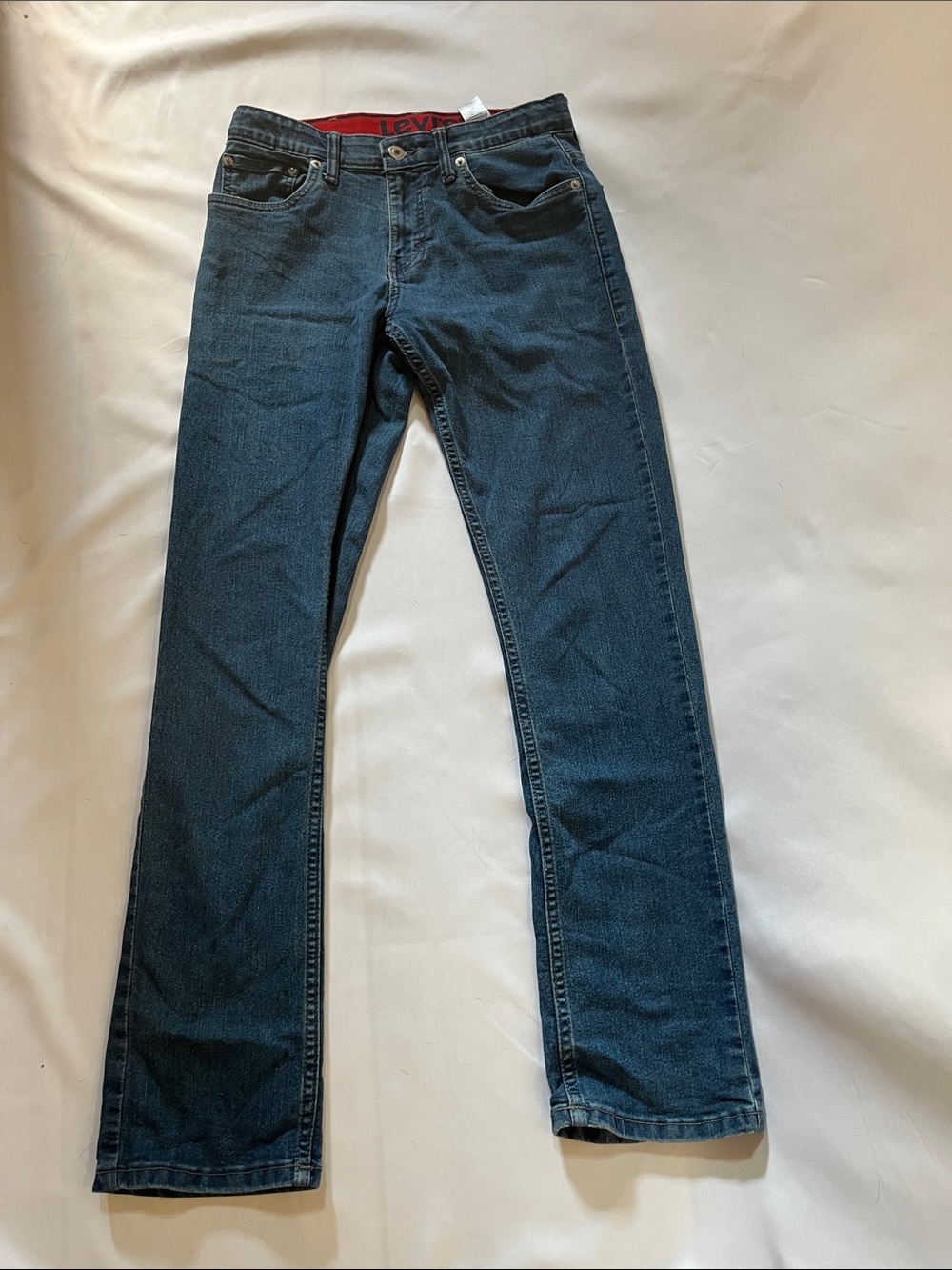 Levi's Boy’s Navy Straight-Leg Jeans